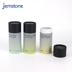 Custom Luxury Food Cylinder Box Packaging Coffee Tea Candle Paper Tube Round Kraft Cardboard Tube Paper Tube for Tea