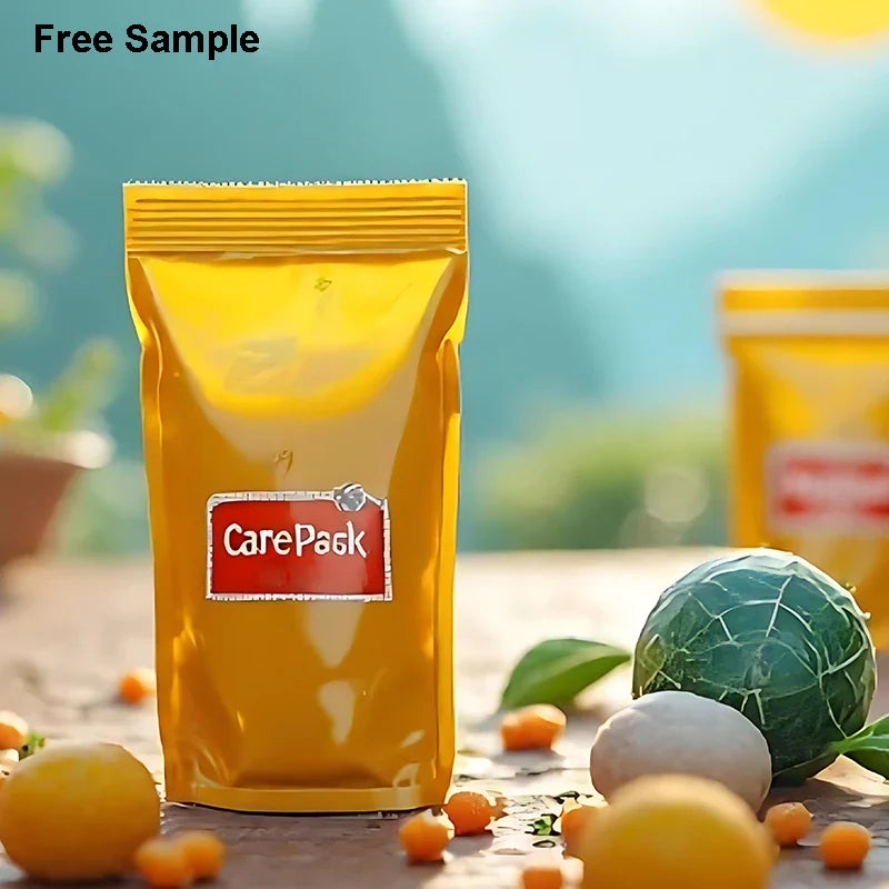 Custom Plastic Laminate Snack Food Packaging Freeze Dried Candy Doypack with Aluminum Foil Stand up Pouch Zipper for Pet Food