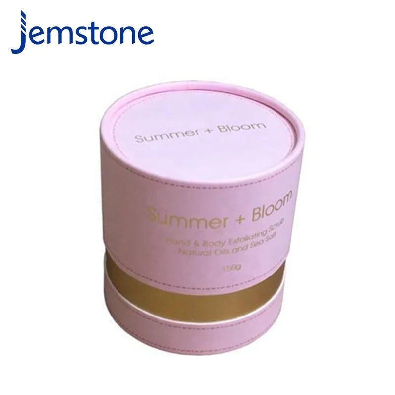 Custom Printed logo Paper Cylinder Box Dropper Bottle Packaging 10ML/30ML/60ML Paper Tube Essential Oil Packaging Wholesale