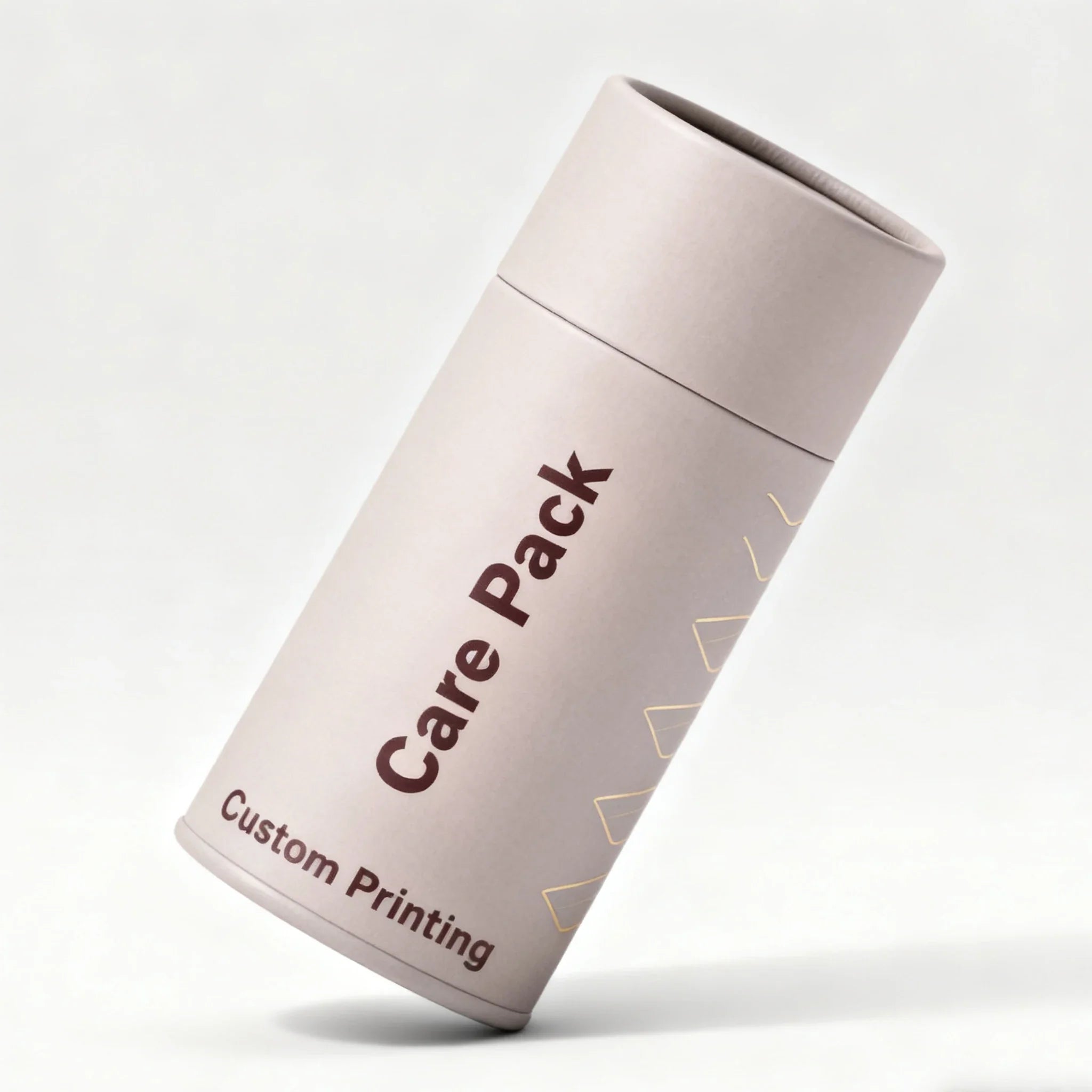 Custom Cylindrical Canister Bulk Tea Coffee Cosmetic Gift Cardboard Craft Kraft Paper Tube Airtight Paper Boxes