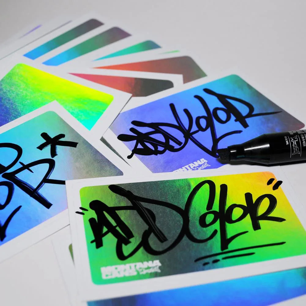 Holographic A4 Destructible Stickers Sheets Vinyl A4 Egg Shell Paper Adhesive Graffiti Hologram Eggshell Stickers Sheet