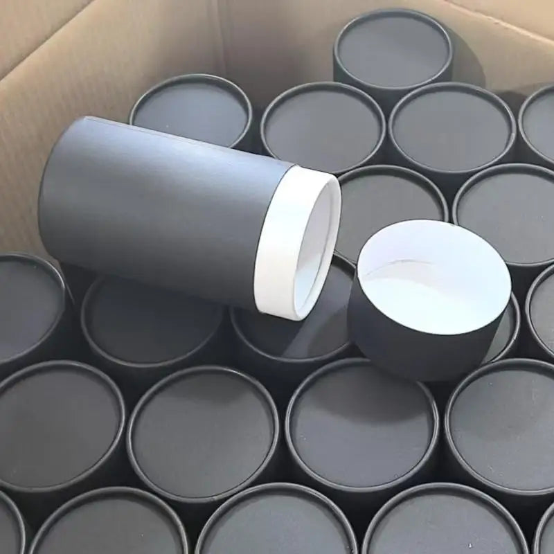 Printed Luxury Food Tea Coffee Candle Paper Tube Craft Kraft Cardboard Tube Gift Cosmetic Box Cylinder Packaging for Loose