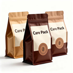 Wholesale Octagonal 250g 500g Capacity Ground Coffee PET/PE Anti-static Coffee Packaging Bags