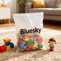 Personalized Frosted Zipper Bags with Your Design Matte Zip Bags for Modern Retail Packaging  Cosmetics Packaging Bag
