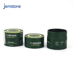 Custom Recyclable Luxury Round Powder Spice Paper Tube Food Grade Kraft Cardboard Tea Coffee Candle Cylinder Packaging