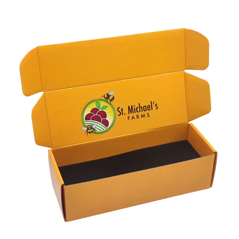 Custom Logo Electronics Paper Packing Shipping Verpackung Printed Mailing Box Corrugated Box Packaging With Foam Insert