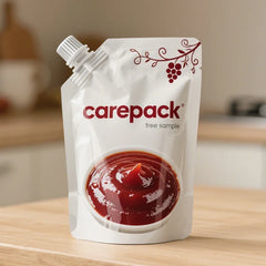 Wholesale Stand up Pouch for Ketchup Peanut Butter Sauce Tomato Paste Sauce Reusable Spout Pouches With Spout