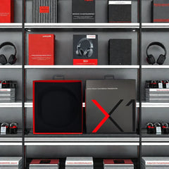 Unique Luxury Black EVA Wrapped 3 Layers Cardboard Headset With Charging Gift Set Gift Packaging Earphone Box