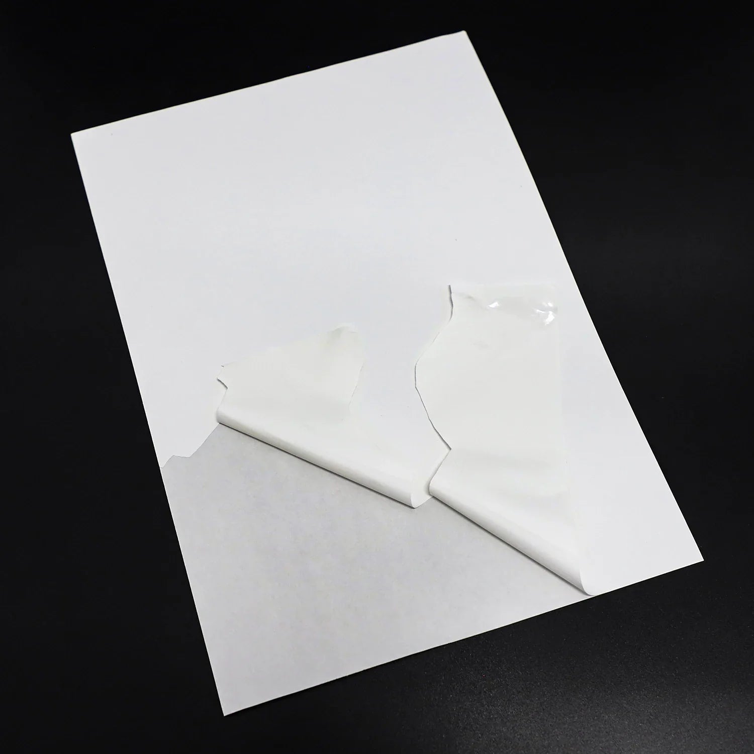 Holographic A4 Destructible Stickers Sheets Vinyl A4 Egg Shell Paper Adhesive Graffiti Hologram Eggshell Stickers Sheet