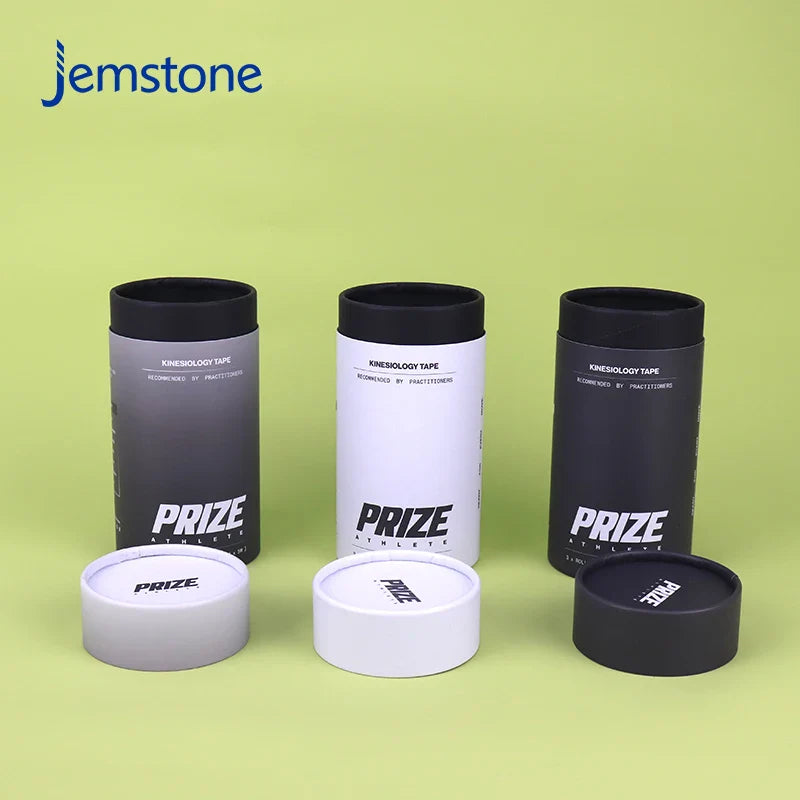 Custom Logo Eco-Friendly Kraft Clothing Scarf Cardboard Tube Prize Cylinder Packaging Luxury Round Sports Tape Paper Tube