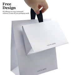 Custom Self Seal Flat Bottom Stand-up Pouch Packaging Paper Cardboard Shipping Mail Envelope Mailer Bag for Clothes with Handle