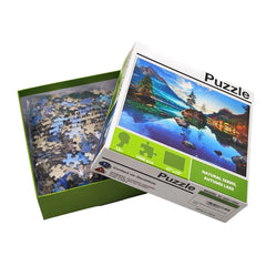 Wholesale Custom Printing Adults Jigsaw Puzzle Game 500-1000 Pieces Educational Toy Made Paper Manufactured Customized Puzzle