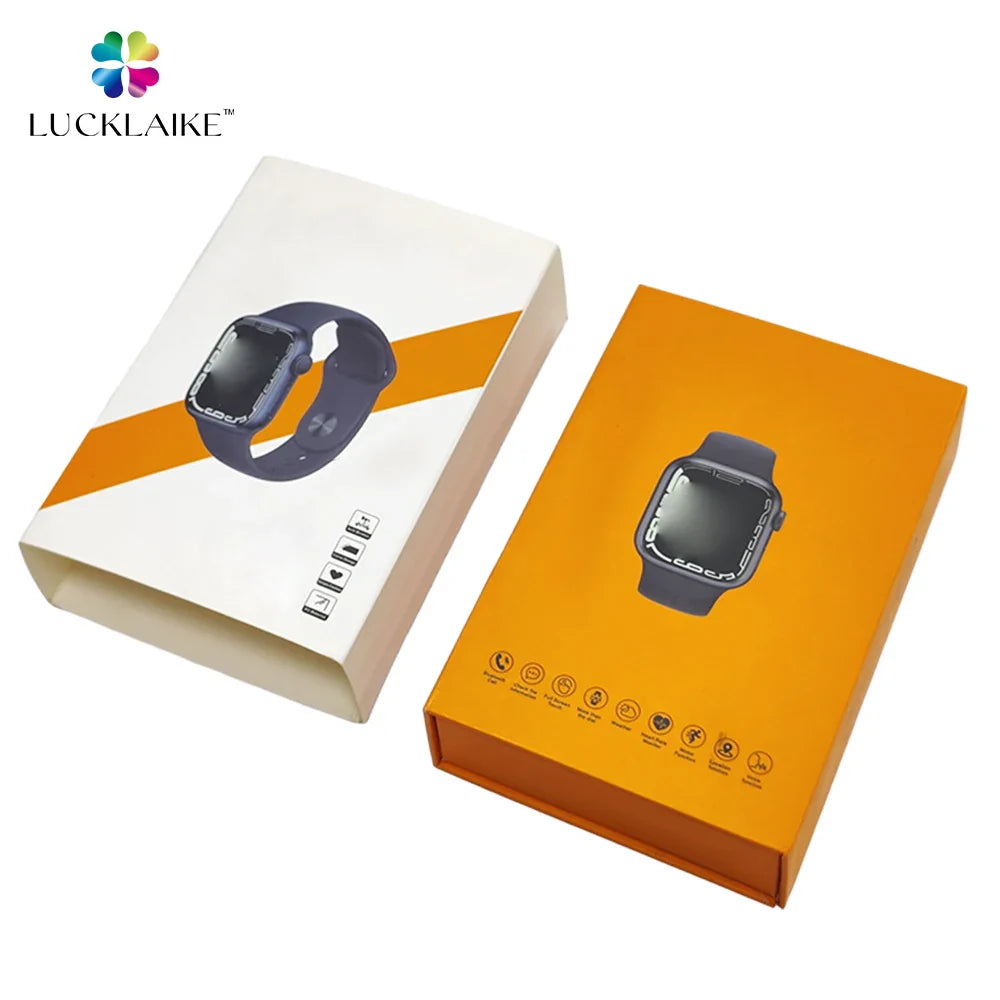 Customized Logo Luxury Cardboard Collapsible Folding Rigid Smart Watch Paper Packaging Magnetic Closure Gift Boxes With Logo