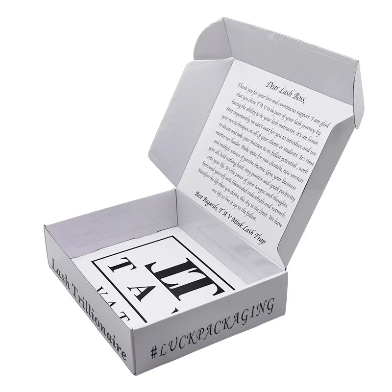Oem/Odm Womens Bundles Dresses Coffret Boite Box Cadeau White Paper Mailing Boxes Custom Packaging Boxes for Shipping