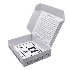 Oem/Odm Womens Bundles Dresses Coffret Boite Box Cadeau White Paper Mailing Boxes Custom Packaging Boxes for Shipping