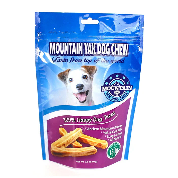 Custom Printed Plastic Treat Packaging Pet Food Package Bag with Zipper