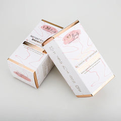 Custom Gold Foil Paperboard Cosmetic Package Folding Cartons Box Full Color Digital Print Packaging Boxes for Skin Care