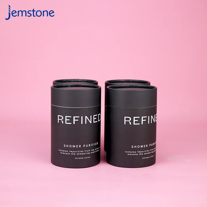 Printed Food Grade Kraft Box Cylinder Packaging Black Cardboard Tube Custom Luxury Push up Coffee Tea Paper Tube