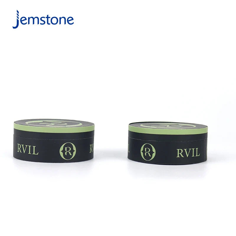 Custom Kraft Straight Edge Cylinder Paper Tube for Cosmetic Powder Essential Oil Made Cardboard Durable Eco-Friendly Packaging