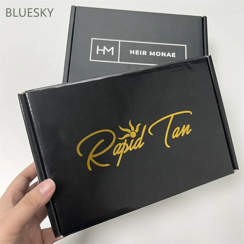 Wholesale pink Colored Airplane Boxes square Packaging Paper Boxes for Jewelry Clothing Cosmetics Express Delivery Box with Logo