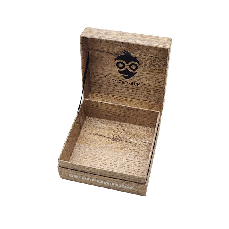 Luxury Premium Black Pu Leather Paper Cardboard Collection Gift Men Ladies Jewelry Watches Box Packaging With Logo