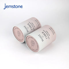 Custom Eco-Friendly Luxury Kraft Craft Candle Cans Cardboard Cylinder Packaging Round Paper Tube Packaging Boxes for Candle