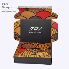 Customize Corrugated Cardboard Carton Craft Mailer Shipping Mail Packaging Boxes for Small Business With Logo Zipper Packaging