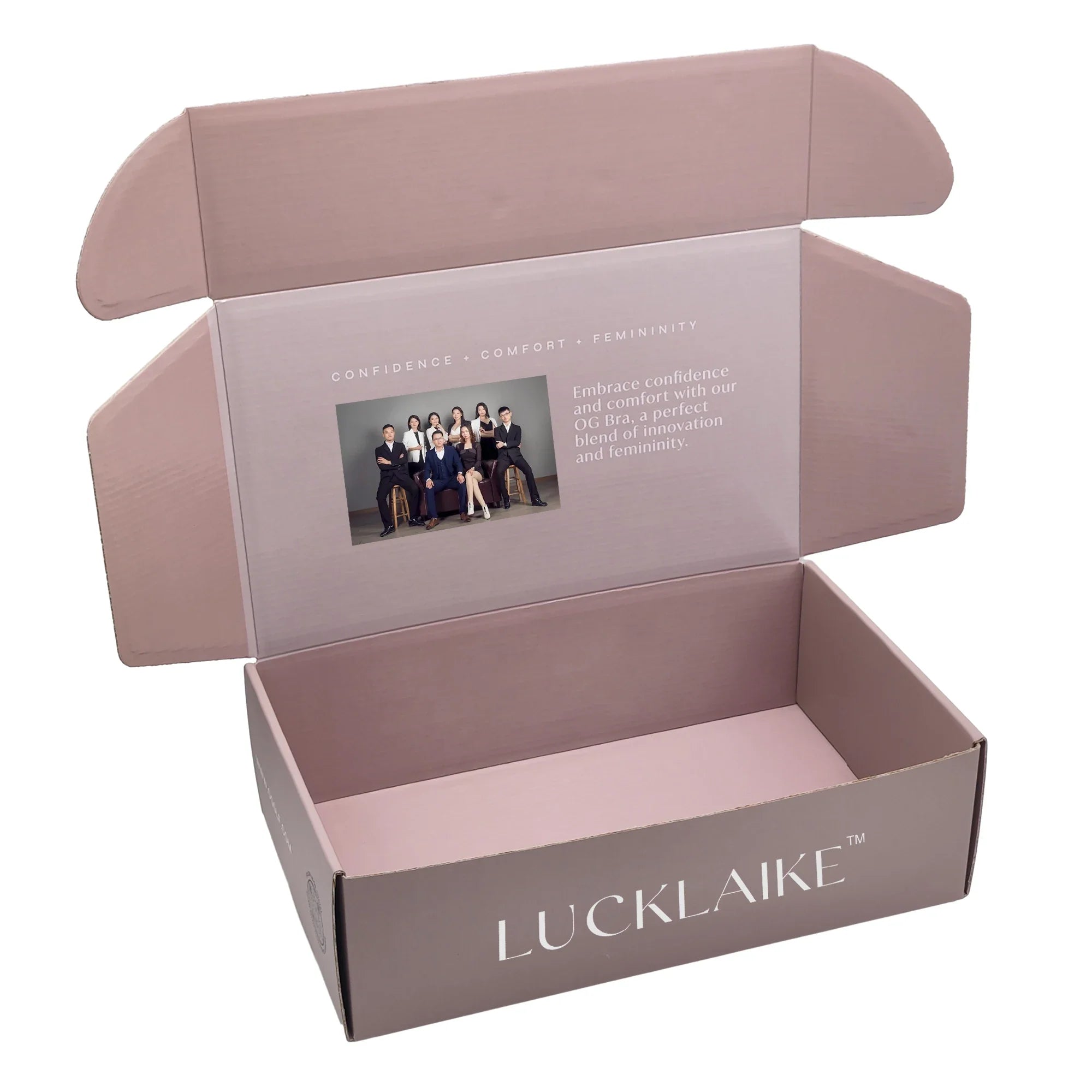 Custom Brand Printed Cajas Personalizadas Carton Cardboard Postal Favor Corrugated Shipping Packaging Box for Clothes