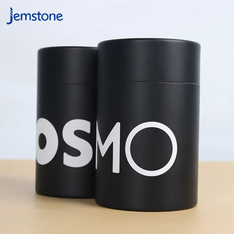 Black Paper Tube 0.3oz 8g Lip Balm Lipstick Packaging Paper Cardboard Lip Balm Tubes Black 5g 7g Black Paper Tube for Bottles