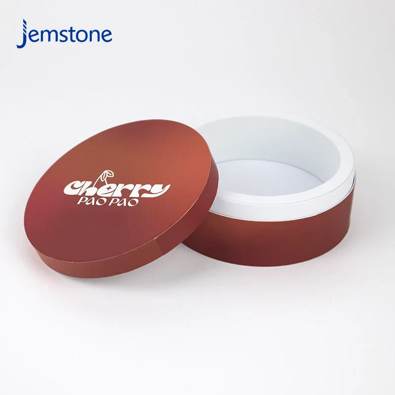 Custom Cosmetics Perfume Cylinder Packaging Powder Straight-sided Paper Tube Luxury Food Kraft Tea Coffee Candle Cardboard Tube