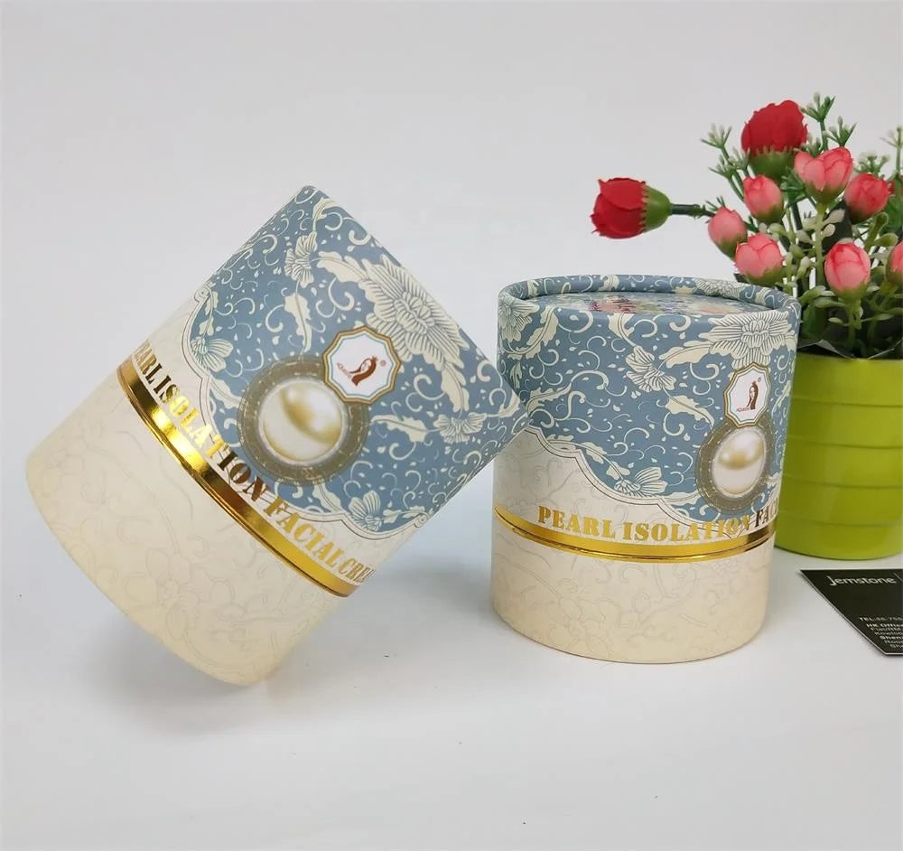 Foil Stamping Bodi Cream Krafr Material Cosmetic Paper Tube