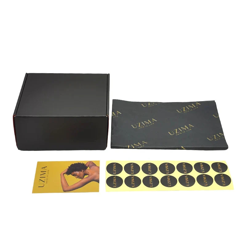 Customized Cosmetic Packing Verpackung Zipper Box for Packiging Corrugated Mailer Shipping Boxes With Logo Packaging
