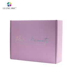 Customize Holographic Branded Cosmetics Cajas Personalizadas Corrugated Mailing Packaging Boxes with Custom logo