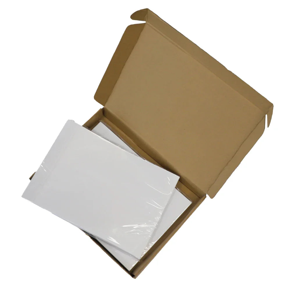 Premium Inkjet Printable Full Color Printing A4 Clear Transparent Vinyl Photo Sticker Paper Sheet for Inkjet Printer