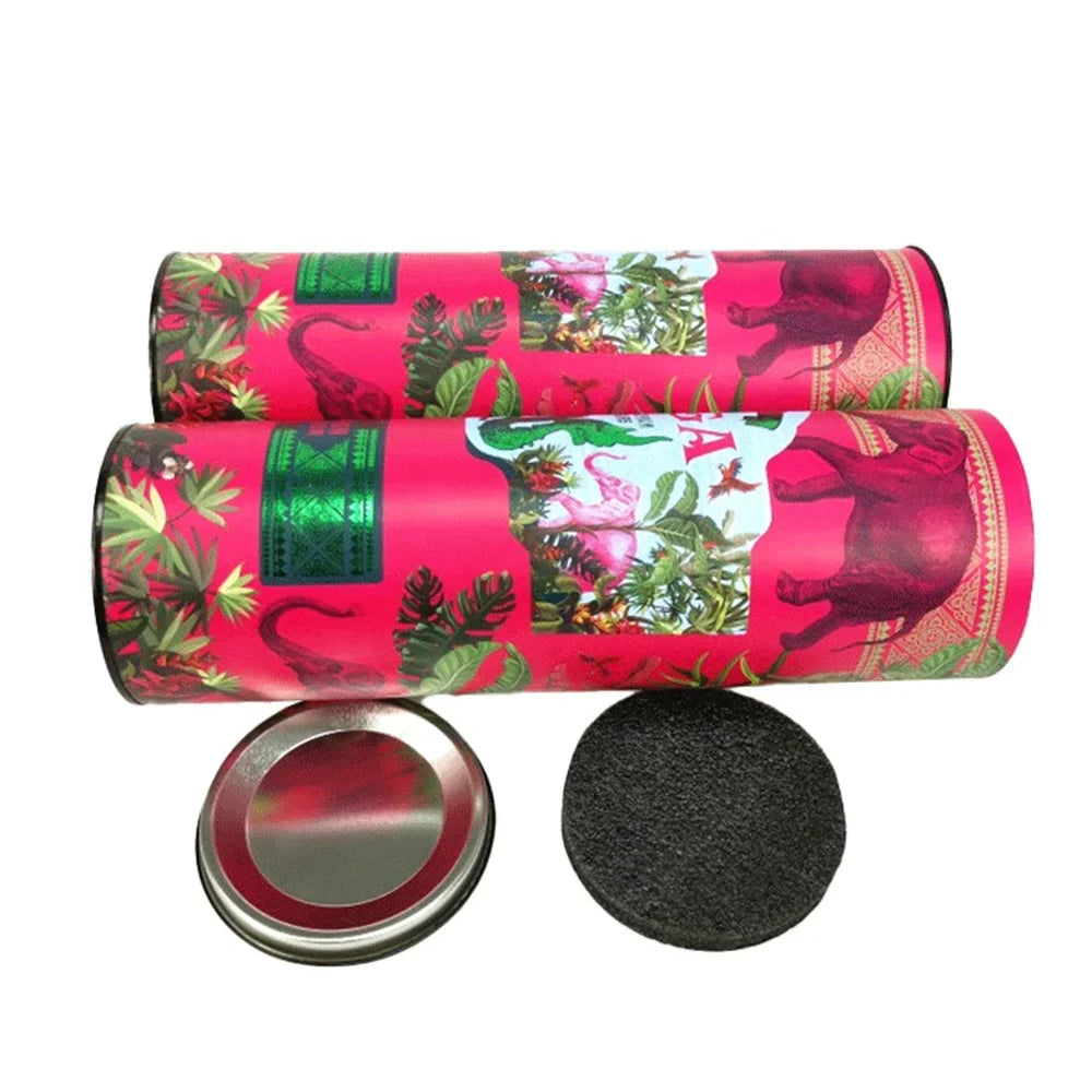 Factory OEM Box Custom Shipping Cosmetic Packing Cocoa Bean Paper Tube for Wine Packaging