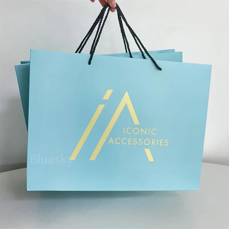 High-Quality Kraft Paper Bag - Strong Brown Paper Shopping Bag with Handle for Retail & Grocery