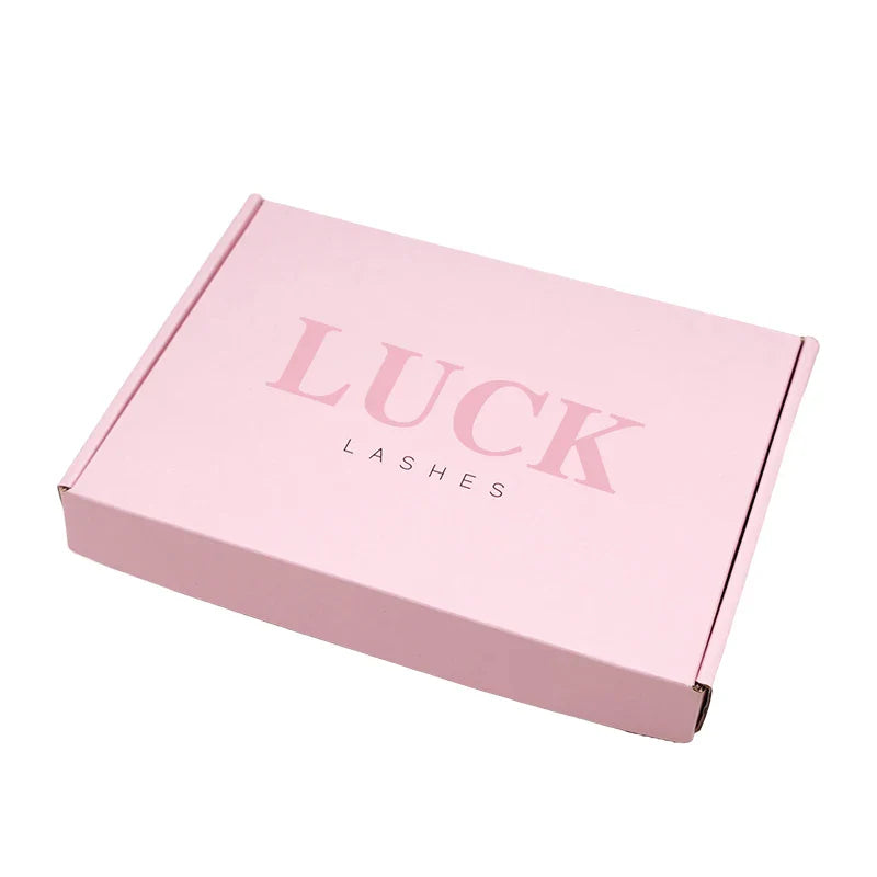 Custom Luxury Clothing Recycled Emballage Carton Gold Foil Logo Full Printing Box Postal Shipping Packaging Pink Paper Boxes