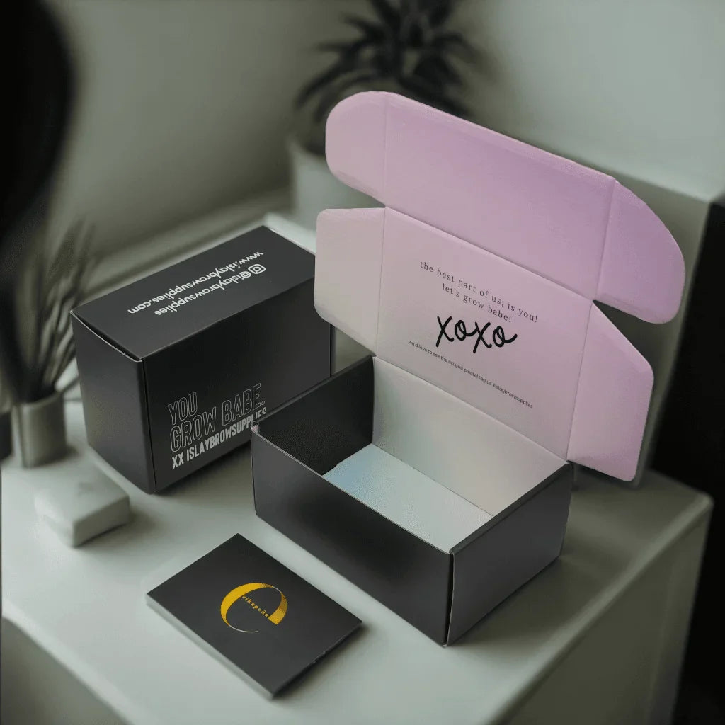 Eco Friendly Corrugated Foldable Packing Custom Sending Business Product Apparel White Branding Shipping Mailer Paper Boxes