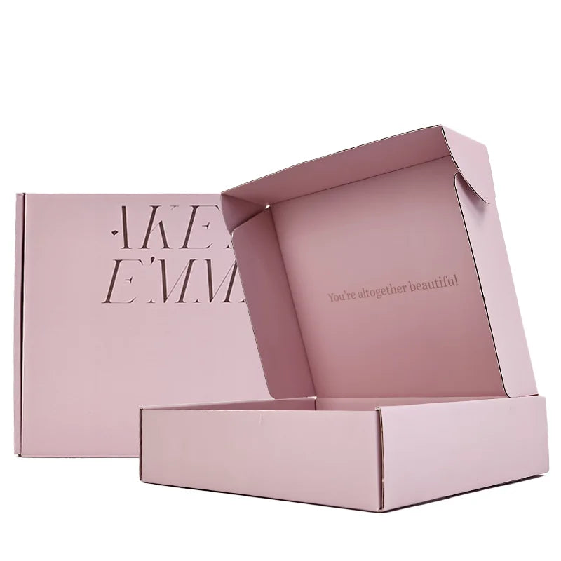 Customized Black Luxury Cosmetic Paper Boxes Perfume Packaging Boxes and Kraft Business Corrugated Cartons