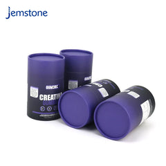 Custom Kraft Cosmetic Cardboard Tube Packaging Perfume Bottle Box Cylinder Coffee Tea Candle Paper Tube