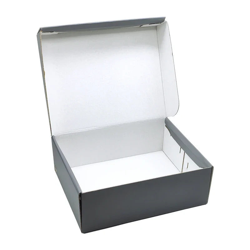 Custom FSC Luxury Personalized Sports Men Boxing Shoes Boxes Storage Craft Paper Box Packaging With Tear Strip Zipper Line