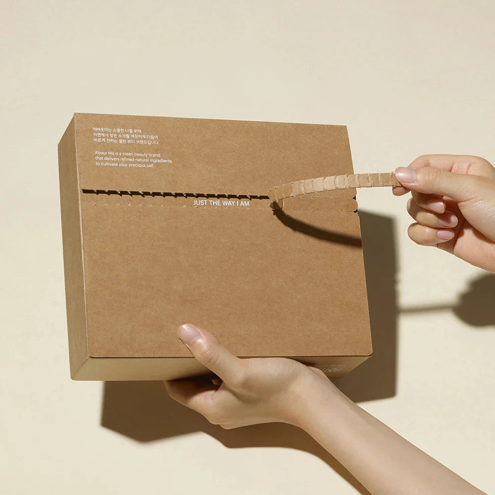 Custom logo Brown Mailer Gift Cosmet Box Corrugated Kraft Mailing Package Paper Carton Box Packaging Shipping Box with logo