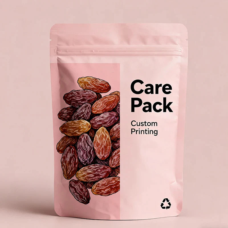 Wholesale Self-sealing Zip for Dry Fruits PE Plastic Bags Compostable Moisture Proof Snack Smell Proof Mylar Bag