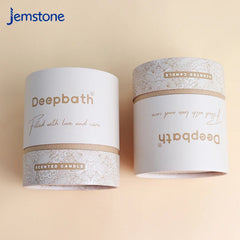 Eco Material Product Round Packaging Cosmetic Containers Cylinder Packaging Can Food Boxes Paper Tube for Tea Coffee Tee Wine