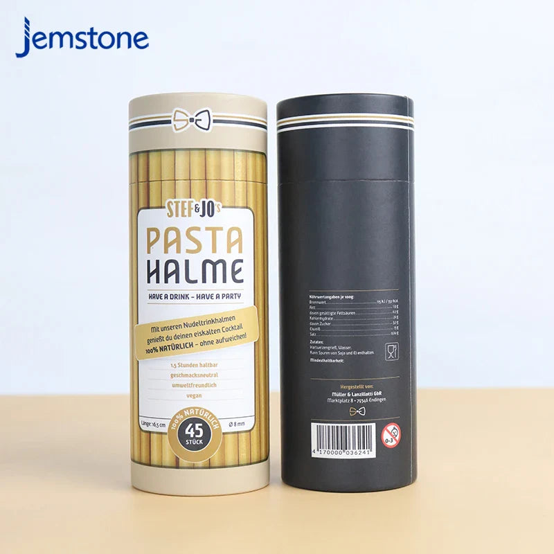 Customized Logo Composite Paper Cans Designed CMYK Printing Salt Seasoning Spice Paper Tubes