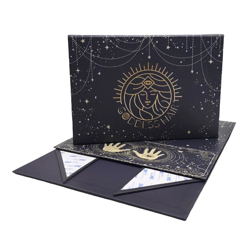 Customised Cardboard Corrugated Caja Advertising Shoe Mother Valentine's Day Paper Rigid Wedding Gift Boxes With Handle