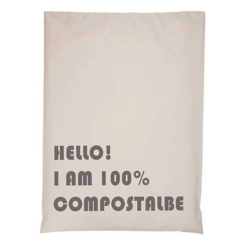 Custom Logo Biodegradable Compostable Postage Satchels Recycled Envelopes Shipping Courier Poly Mailer Mailing Bags for Clothing