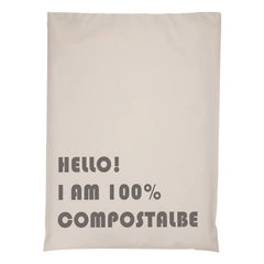 Custom Logo Biodegradable Compostable Postage Satchels Recycled Envelopes Shipping Courier Poly Mailer Mailing Bags for Clothing