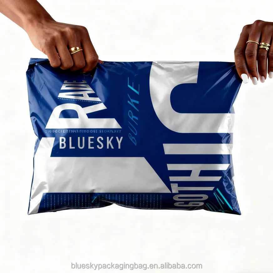 New Material Thickened Self-adhesive Waterproof Express Bag Wholesale Logistics Packaging Bag Durable Thickened Express Bag