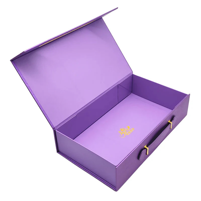 Customized Logo Luxury Cardboard Collapsible Folding Rigid Paper Packaging Magnetic Closure Gift Package Boxes